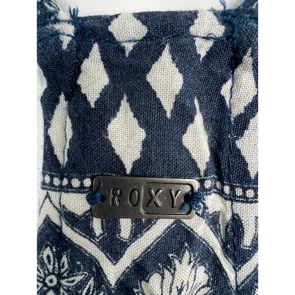 Women's Roxy Boho Patterned Racerback Sundress XL Beach Vacation - Picture 4 of 7